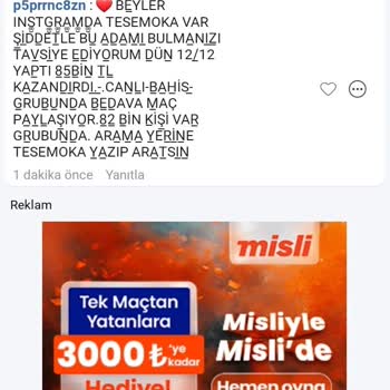 Maçkolik'te Reklamlara Karşı Şikayetlerim Dikkate Alınmıyor