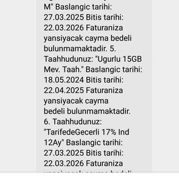 Cayma Bedeli Olmadığı Bildirilmesine Rağmen Faturama Yansıtılan Ücret