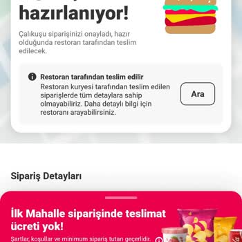 Yemek Sepeti Siparişimde Kapalı Restoran Mağduriyeti