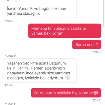 Yemeksepeti'nde Sipariş Gecikmesi Ve Hatalı İade Nedeniyle Mağduriyet
