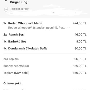 Yemeksepeti'nde Sipariş Gecikmesi Ve Hatalı İade Nedeniyle Mağduriyet