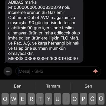FLOdan Alınan Adidas Ayakkabının Dikişi Kısa Sürede Attı Mağaza Çözüm Sunmadı