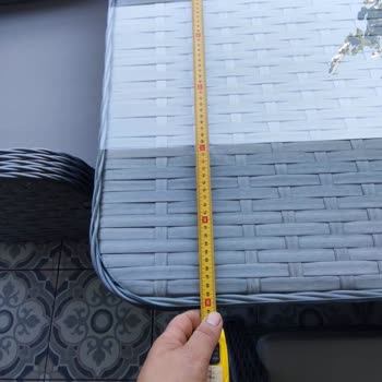 Rattan Bahçe Mobilyaları Yanlış Ölçü Gelen Mobilyalar