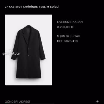 Zara Ürünümü Stok Olmasına Rağmen Stok Yok Diyor!