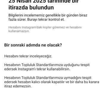 Instagram Hesabım Haksız Yere Askıya Alındı, Sorunum Çözülmüyor