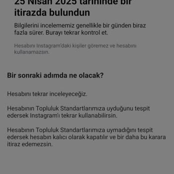 Instagram Hesabım Haksız Yere Askıya Alındı, Sorunum Çözülmüyor