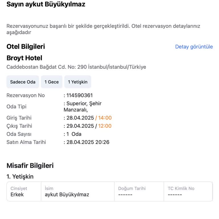 Otel Müdürünün İlgisizliği Ve Alaycı Tavırlarıyla Mağdur Edildik