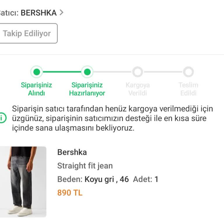 Bershka Ve Trendyol Siparişim 2 Haftadır Kargoya Verilmedi