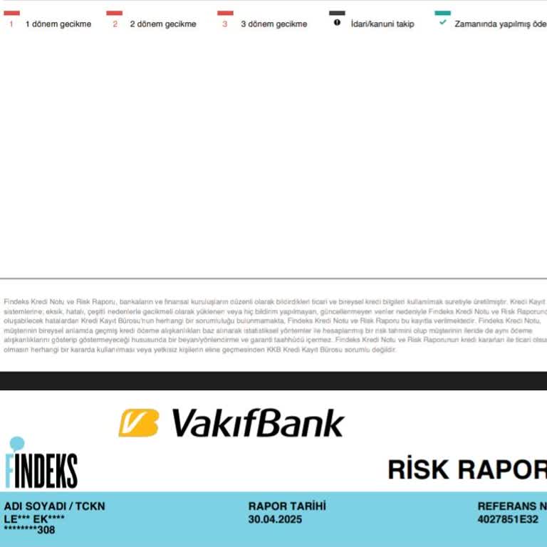 Kapatılan Kredi Kartım Hâlâ Findeks Raporunda Görünüyor