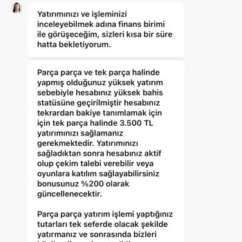 Yatırdığım Paranın Hesabıma Geçmemesi Ve İade Sorunu