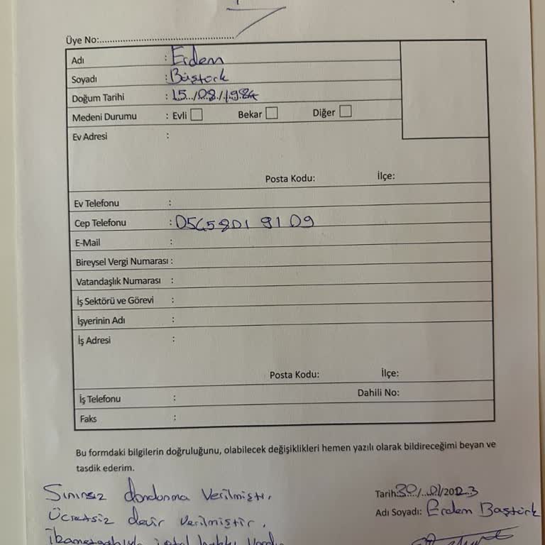 Eski Üyelikler Yeni Yönetim Tarafından Haksız Şekilde İptal Edildi