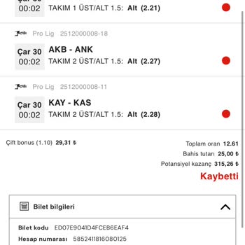 Kazanan Kuponlar Kayıp Gösteriliyor, Param Ödenmiyor