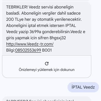 Onayım Olmadan Başlatılan Veedz Aboneliği Ve Haksız Ücret Tahsili