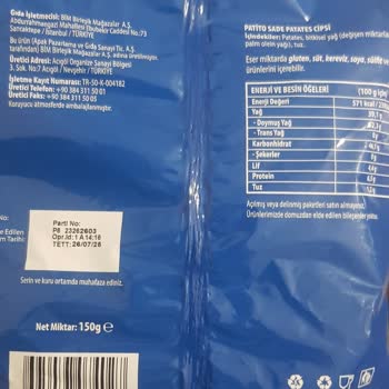 Aşırı Tuzlu Cips Sağlığımızı Tehlikeye Atıyor