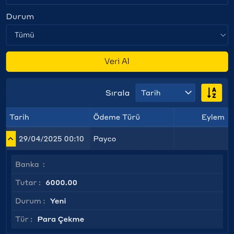 Tekbahis101 Paramı Ödemediler