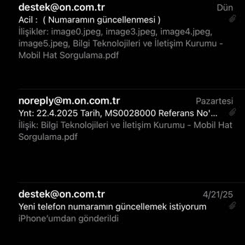 Telefon Numarası Güncelleme Sorunu Ve Süreçte Yaşanan Aksaklıklar