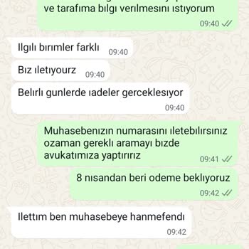 İptal Edilen Ürünün Ücreti İade Edilmiyor, İletişim Yok