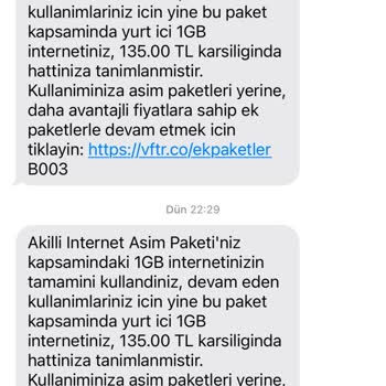 Wi-Fi Kullanırken Kendiliğinden İnternet Paketi Yükleniyor