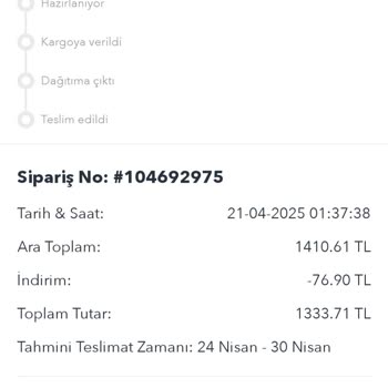 Siparişlerim Sistemden Kayboluyor Ve Ürünler Teslim Edilmiyor