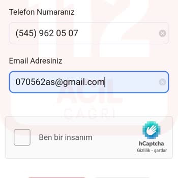 Trafik İhbar Sisteminde Form Gönderme Sorunu Yaşıyorum
