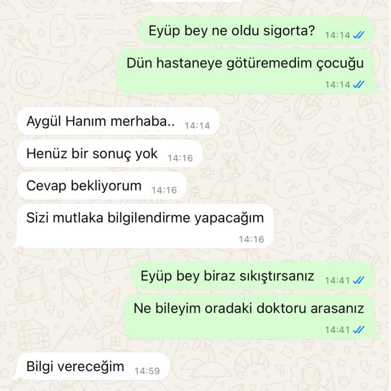 Bebeğimin Sigortası İçin Onay Süreci Uzadı, Mağduriyet Yaşıyorum