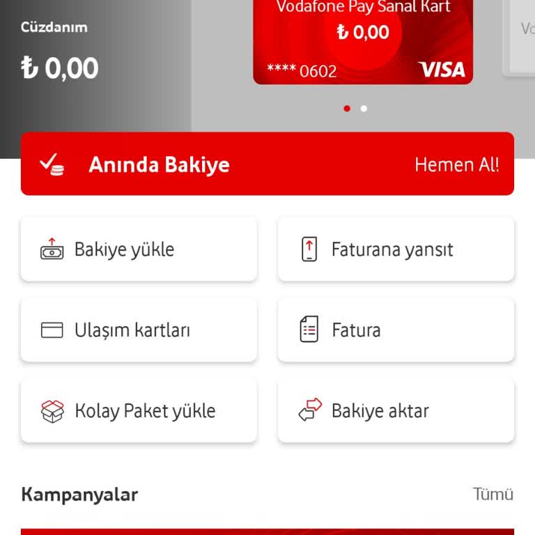 Kampanya Taahhüdü Olan 300 TL Hediye Bakiyem Yüklenmedi