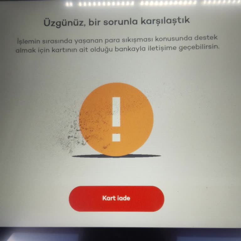 Papara ATM'de Yutulan Para ve Hesap Erişimi Sorunu