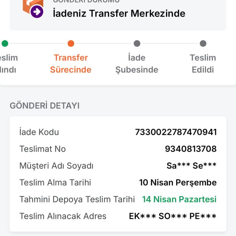 Yanlış Satıcıya Giden İade Ürünlerim İçin Sorun Çözülemiyor