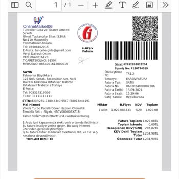 Turbo Pedallı Temizlik Setinin Plastik Kısmı Kırıldı Yedek Parça Yok