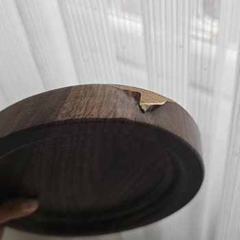 Perotti Natural Ahşap Tepsi Plastik Kaplama Çıktı