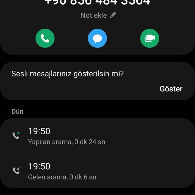 08504843504 Onayım Olmadan Yapılan Aramalar ve Sessiz Çağrılar