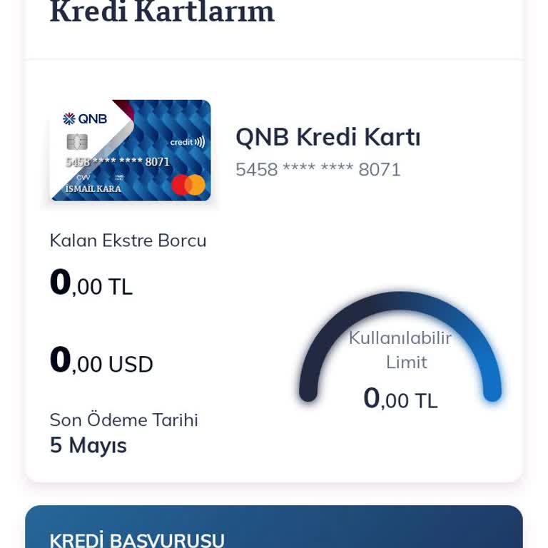 Kredi Kartı Borcumu Kapattım Limit Kısıtı Hala Kaldırılmadı