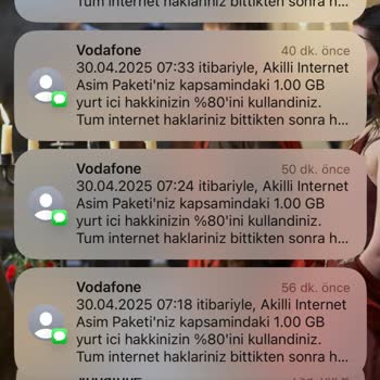 Uyurken İnternet Paketimin Hızla Bitmesi Ve Otomatik Aşım Ücretleri