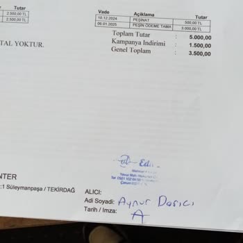 Hizmet Almadığım Bölgesel İncelme Paketi İçin İcra Davası Açıldı