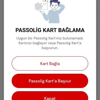 Passo Hesabıma Kart Bağlama Ve Bilet Sorunu