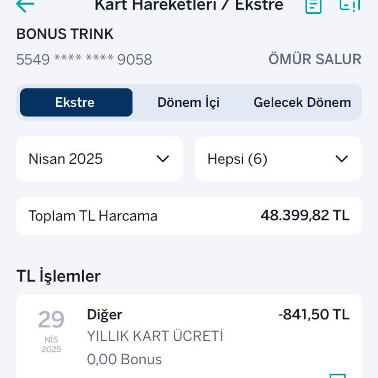 Garanti Bankası'ndan Kart Üyelik Ücreti Haksız Kesildi