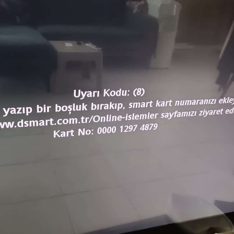 D-Smart Uydu Alıcısı İle Ulusal Kanalların İzlenememesi Ve Sinyal Engeli