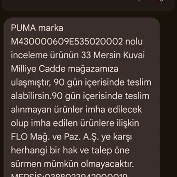 FLO Ayakkabı Aldığım Puma Ayakkabının Kısa Sürede Yırtılması ve Garanti Sürecindeki Sorun