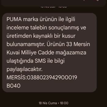 FLO Ayakkabı Aldığım Puma Ayakkabının Kısa Sürede Yırtılması ve Garanti Sürecindeki Sorun