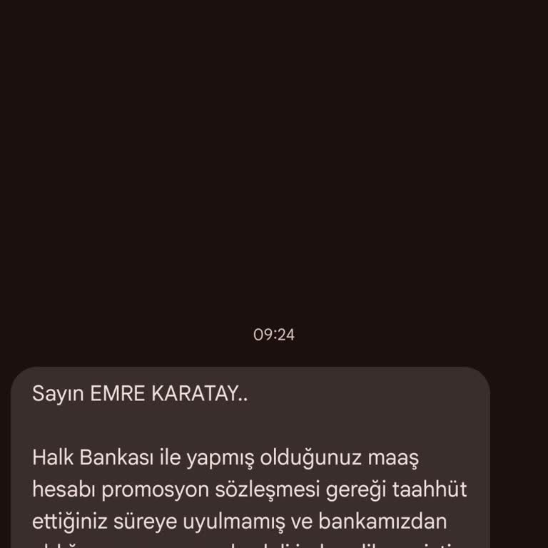 Halkbank Promosyonunu 1.5 Yıl Sonra Geri İstemeleri Mağduriyet Yarattı