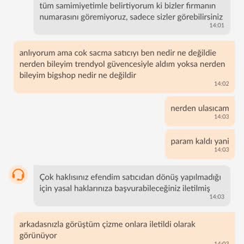 Trendyol'da Kayıp Çizme Ve Yetersiz Müşteri Desteği Deneyimi