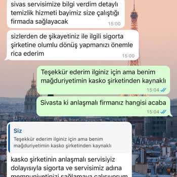 Kasko Firmasının Mini Onarım Ve Masraf İadesinde Verdiği Sözler Tutulmadı