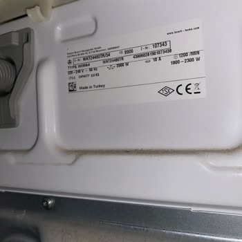 Bosch Serie 6 Çamaşır Makinesinde Erken Çürüme Ve Küflenme Sorunu