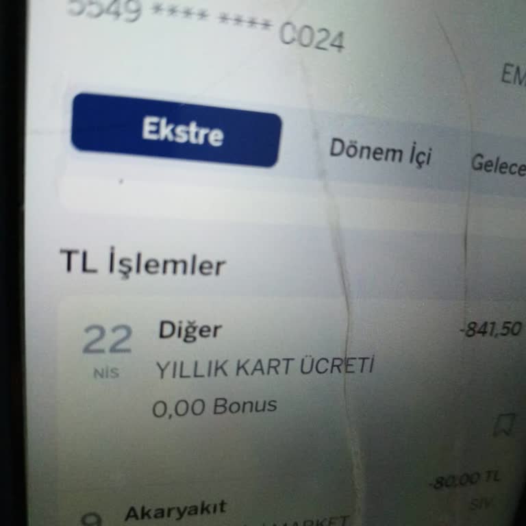 Garanti Bankası'nın Yasal Olmayan Yıllık Kart Ücreti Talebi Ve İade İsteğim