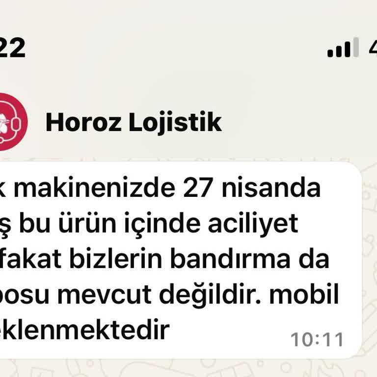 Horoz Lojistik Bandırma'da Şube Eksikliği Ve Kargo Teslimat Sorunu