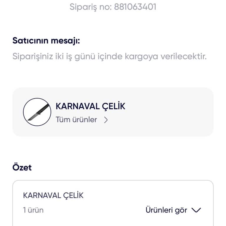Shopier'den Aldığım Ürün Kargoya Verilmedi, Satıcıya Ulaşılamıyor