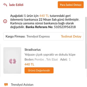 İade Edilen Ürünümün Ücreti 9 Gündür Yatırılmıyor