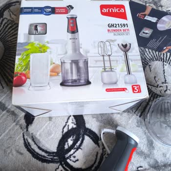 Arnica Blender Seti Kırık Ve Eksik Onarımla Teslim Edildi, Sorunumuz Çözülmedi