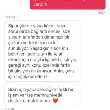 Teslim Edilmeyen Ürün Ve Yetersiz İade Süreci Nedeniyle Mağduriyet