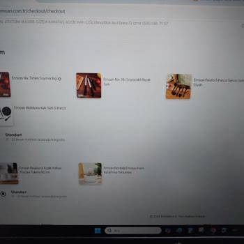 Emsan Mutfak Ödemesi Alınan Ürünler Teslim Edilmedi, Mağdur Edildim